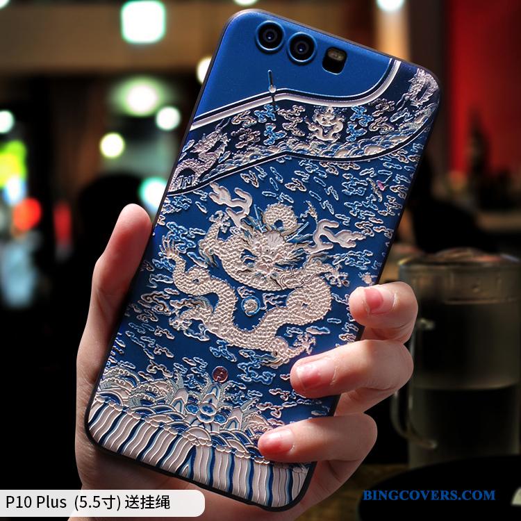 Huawei P10 Plus Blød Alt Inklusive Elskeren Cover Telefon Etui Anti-fald Kreativ