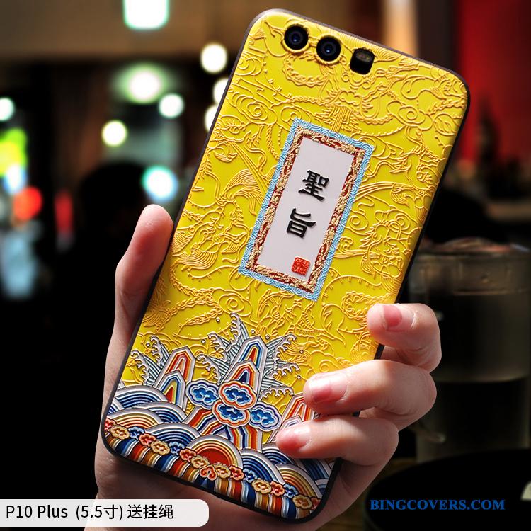 Huawei P10 Plus Blød Alt Inklusive Elskeren Cover Telefon Etui Anti-fald Kreativ