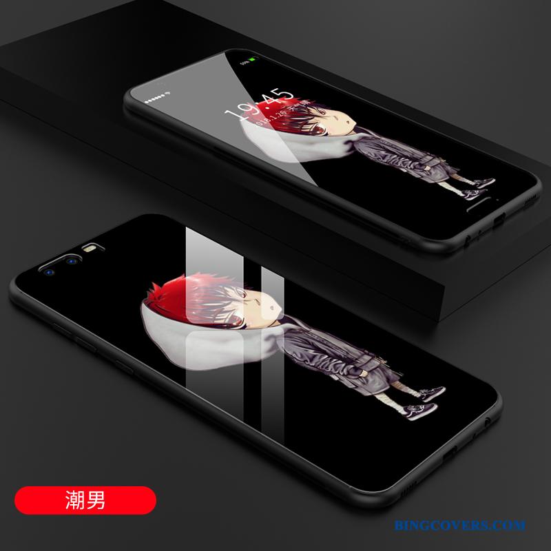 Huawei P10 Plus Etui Af Personlighed Stor Kreativ Lilla Tynd Silikone Anti-fald