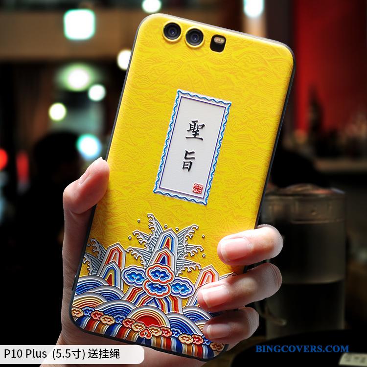 Huawei P10 Plus Etui Kreativ Silikone Cover Alt Inklusive Trend Blød Beskyttelse