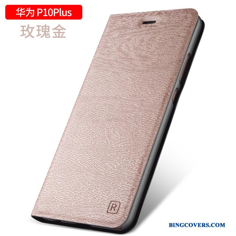 Huawei P10 Plus Lædertaske Kreativ Clamshell Beskyttelse Cover Telefon Etui Mobiltelefon