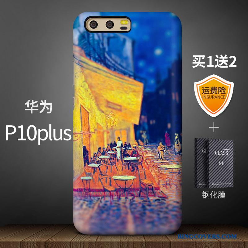 Huawei P10 Plus Nubuck Anti-fald Af Personlighed Kreativ Høj Trendy Telefon Etui