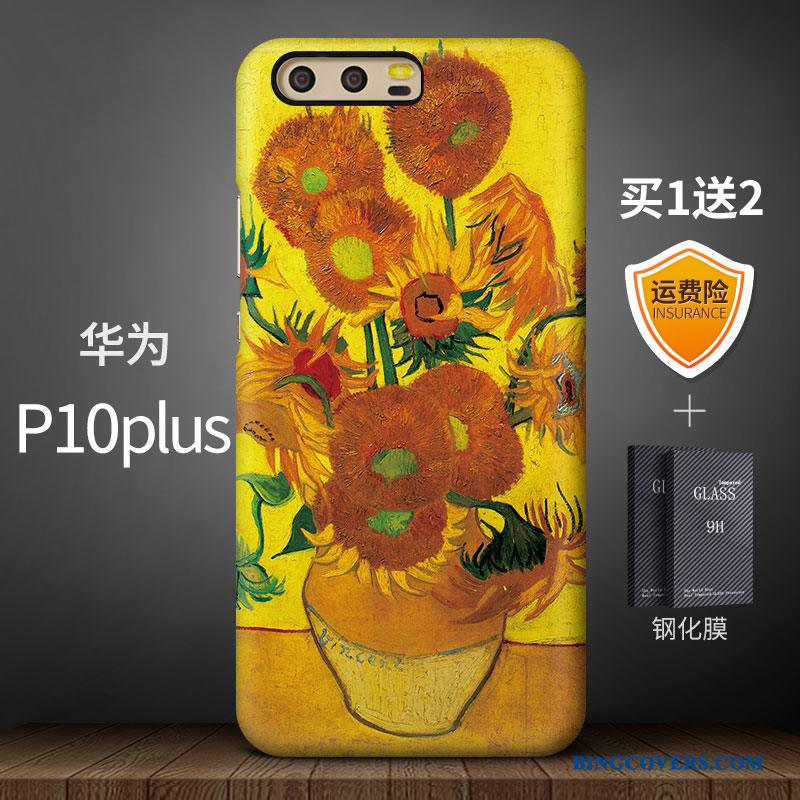 Huawei P10 Plus Nubuck Anti-fald Af Personlighed Kreativ Høj Trendy Telefon Etui