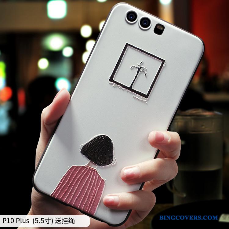Huawei P10 Plus Simple Blød Af Personlighed Telefon Etui Anti-fald Cover Kreativ