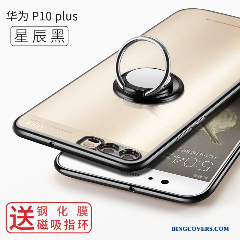 Huawei P10 Plus Telefon Etui Blå Alt Inklusive Beskyttelse Gennemsigtig Silikone Kreativ