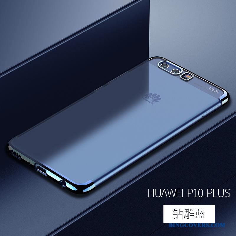 Huawei P10 Plus Telefon Etui Grøn Cover Alt Inklusive Silikone Kreativ Gennemsigtig