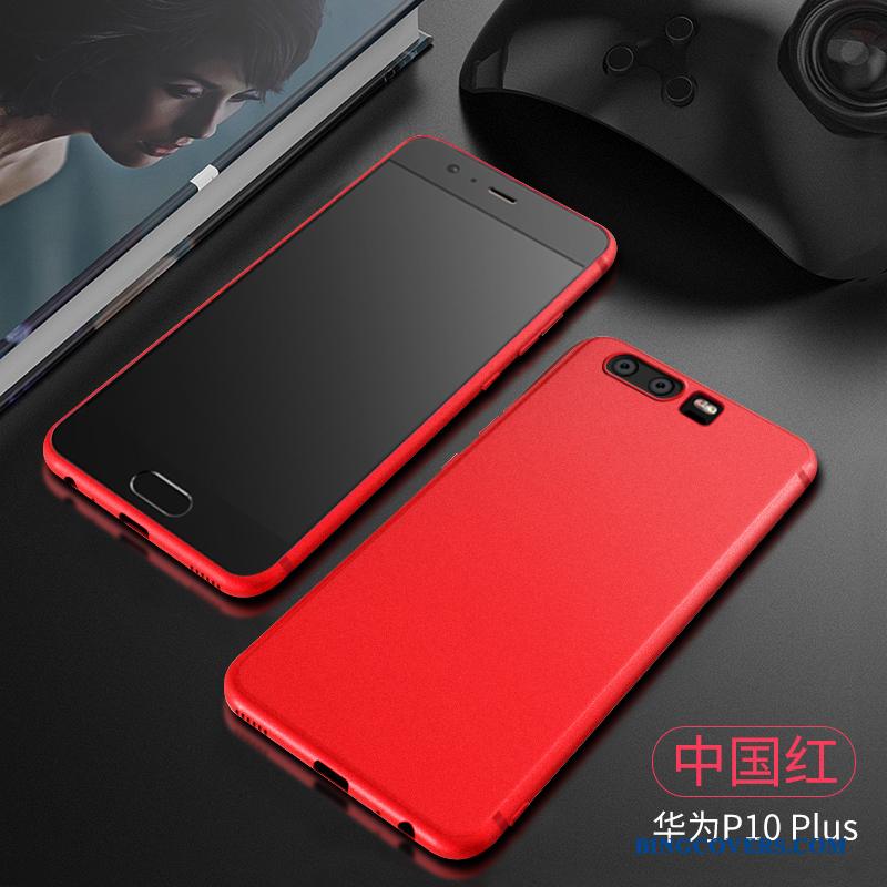 Huawei P10 Plus Tynd Nubuck Telefon Etui Alt Inklusive Beskyttelse Blød Cover