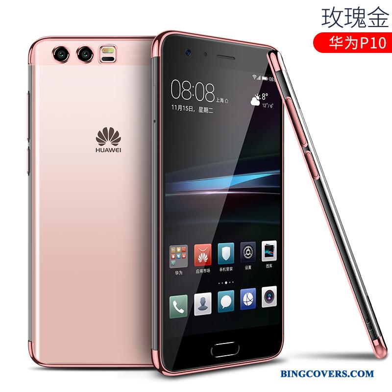 Huawei P10 Silikone Tynd Blå Af Personlighed Alt Inklusive Telefon Etui Anti-fald