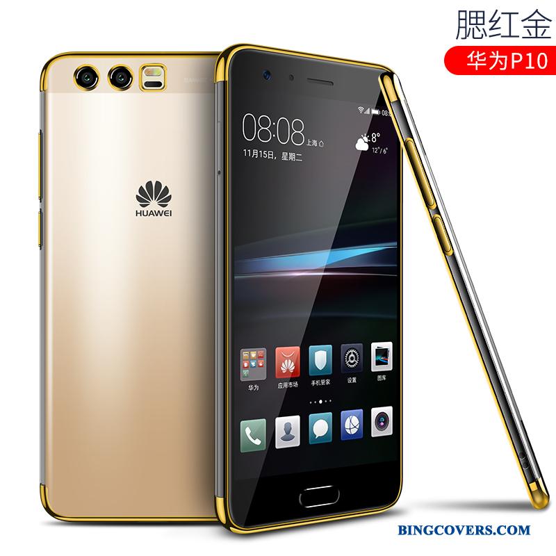Huawei P10 Silikone Tynd Blå Af Personlighed Alt Inklusive Telefon Etui Anti-fald