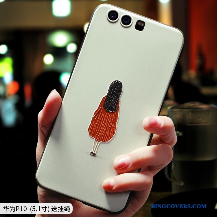 Huawei P10 Telefon Etui Alt Inklusive Tynd Kunst Silikone Anti-fald Beskyttelse