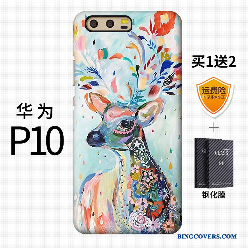 Huawei P10 Telefon Etui Kreativ Anti-fald Trend Hård Kinesisk Stil Af Personlighed
