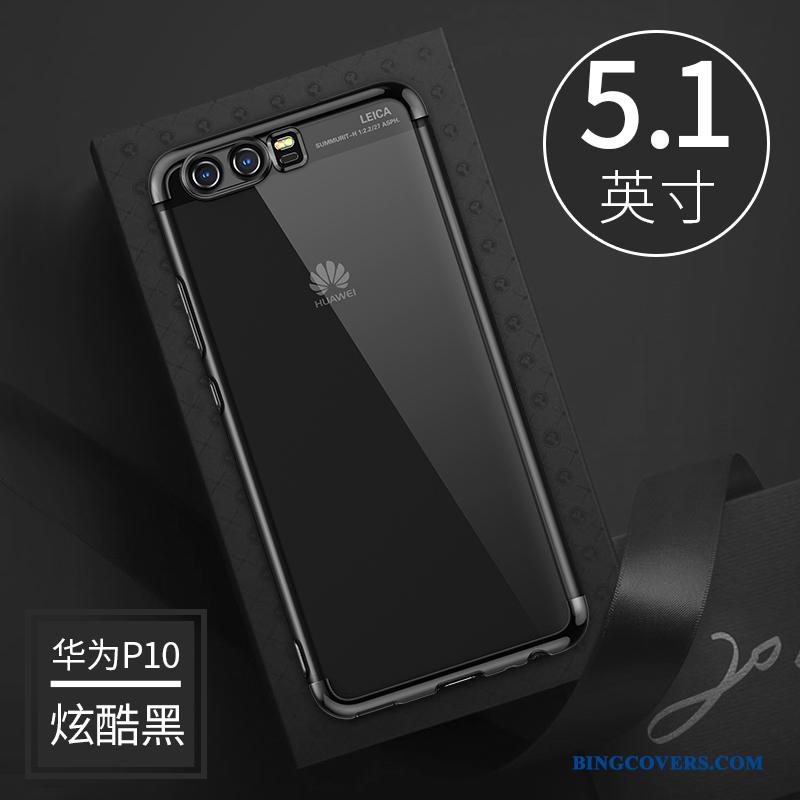 Huawei P10 Telefon Etui Silikone Tynd Lyserød Cover Gennemsigtig Alt Inklusive