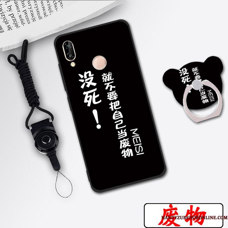 Huawei P20 Lite Cartoon Telefon Etui Ungdom Farve Anti-fald Blød Cover