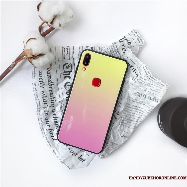 Huawei P20 Lite Etui Cover Af Personlighed Gradient Regnbue Blød Hængende Ornamenter Alt Inklusive