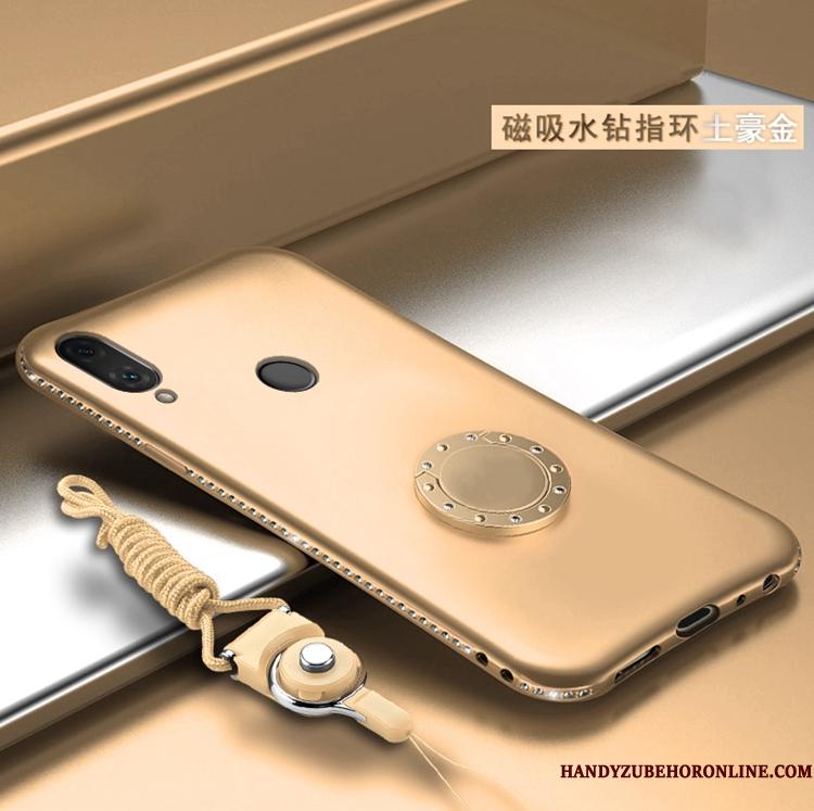 Huawei P20 Lite Etui Hængende Ornamenter Silikone Cover Ungdom Rød Beskyttelse Anti-fald