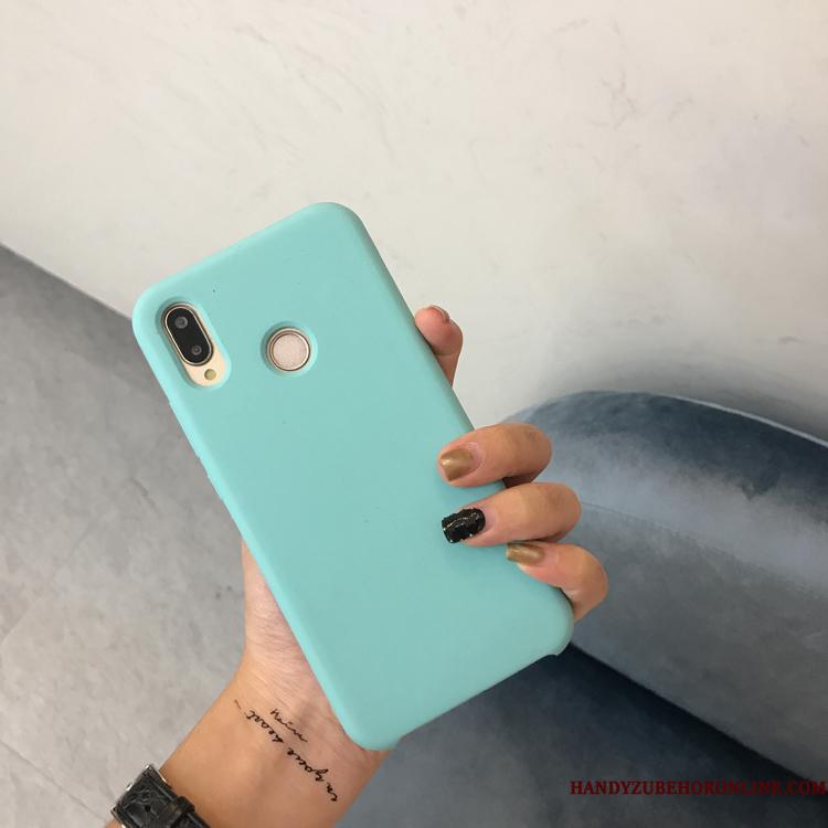 Huawei P20 Lite Telefon Etui Citron Silikone Super Solid Farve Gul Lyserød