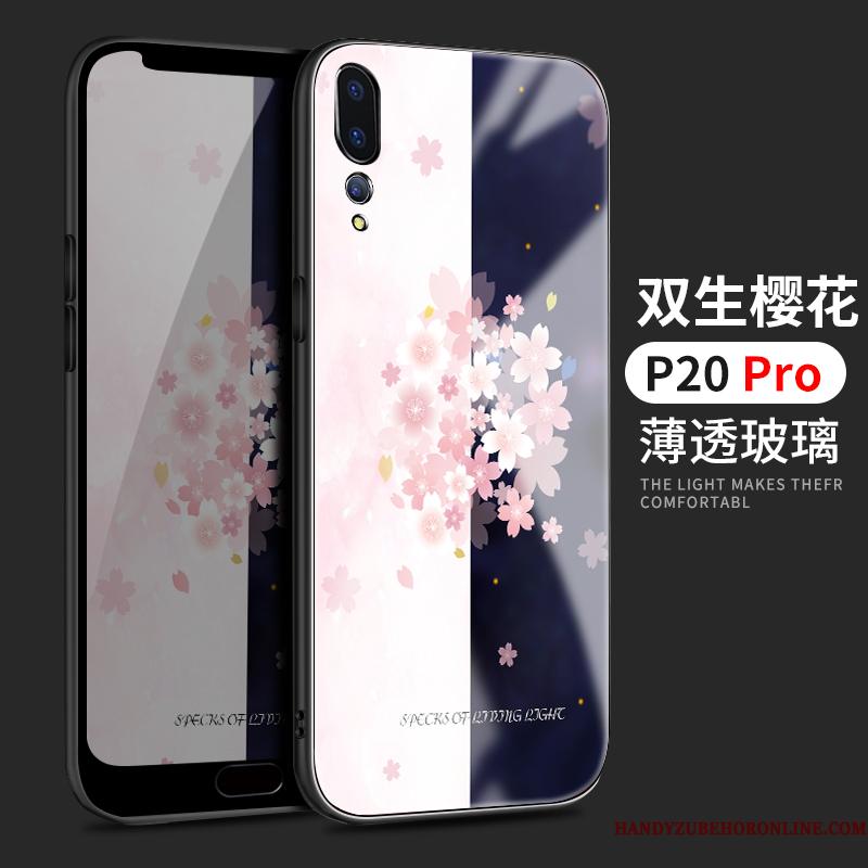 Huawei P20 Pro Elskeren Anti-fald Ny Silikone Telefon Etui Beskyttelse Blød