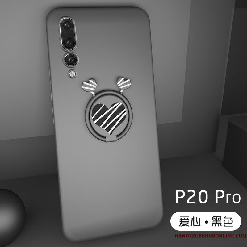 Huawei P20 Pro Telefon Etui Ny Anti-fald Silikone Cover Blød Cartoon