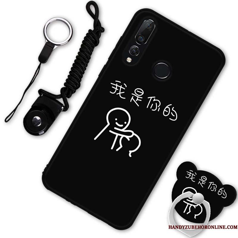 Huawei P30 Lite Beskyttelse Cover Hvid Af Personlighed Anti-fald Silikone Telefon Etui