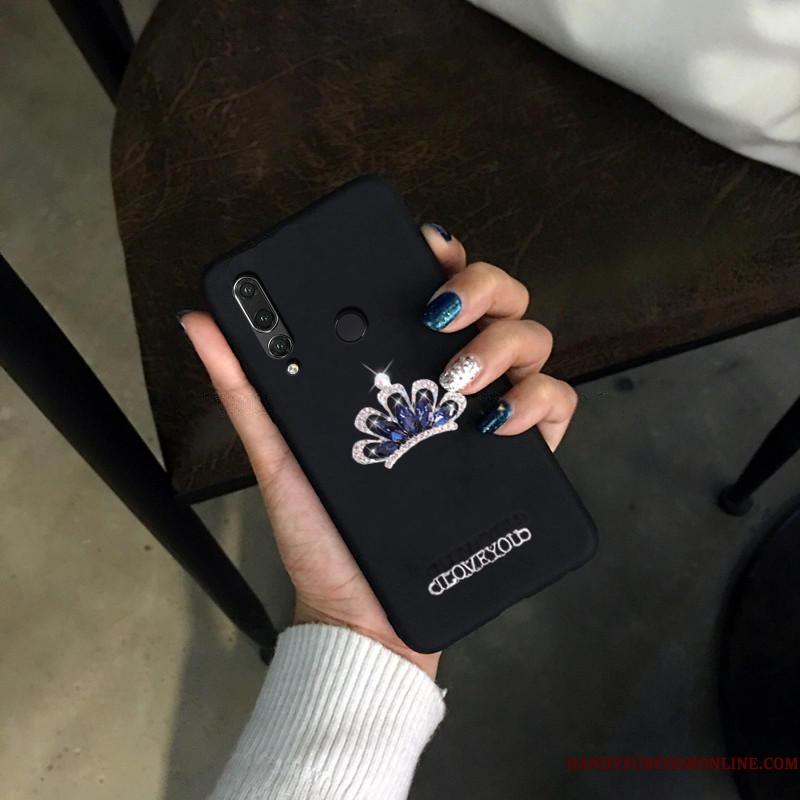 Huawei P30 Lite Lyserød Nubuck Telefon Etui Silikone Anti-fald Blød Cover