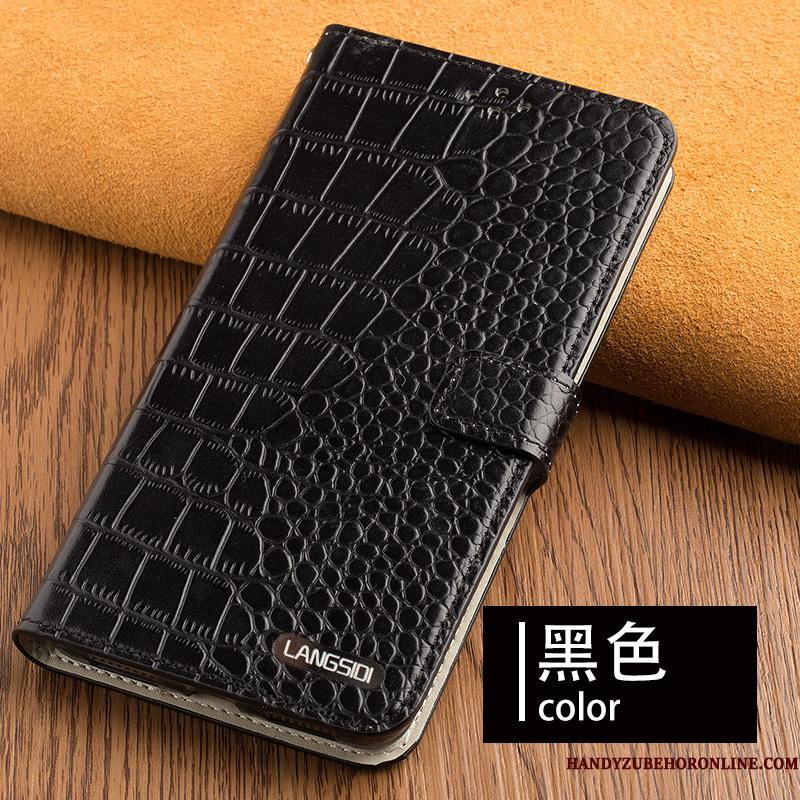 Huawei P30 Lædertaske Beskyttelse Business Anti-fald Luksus Telefon Etui Ægte Læder