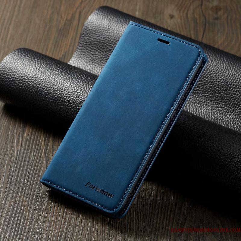 Huawei P30 Pro Lædertaske Business Beskyttelse Anti-fald Alt Inklusive Ny Telefon Etui