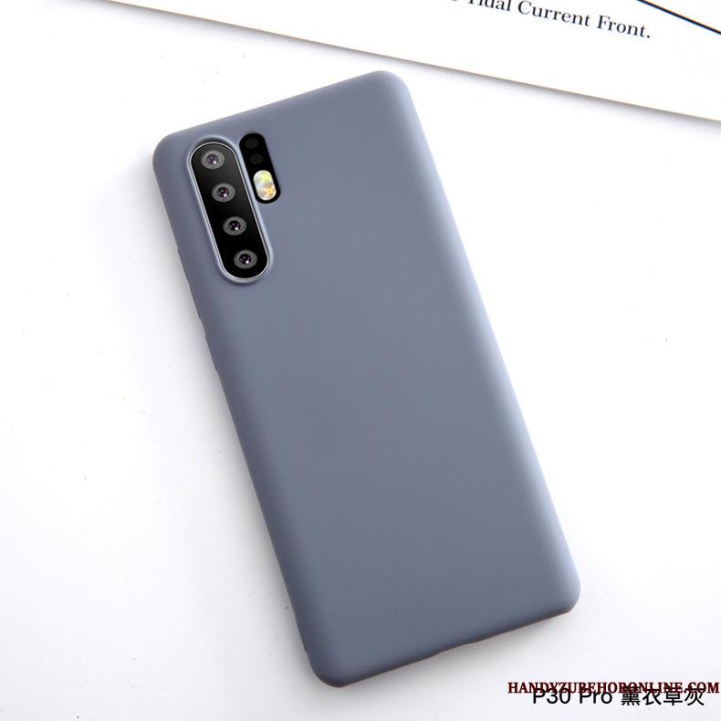 Huawei P30 Pro Lædertaske Etui Alt Inklusive Blød Silikone Cover Telefon