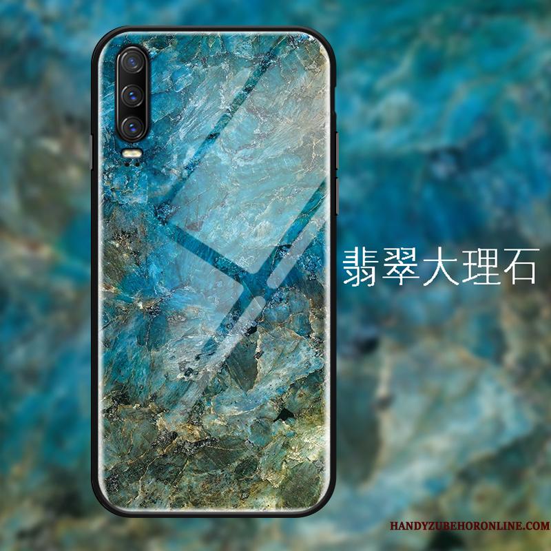 Huawei P30 Telefon Etui Af Personlighed Hængende Ornamenter Anti-fald Kreativ Spejl Glas