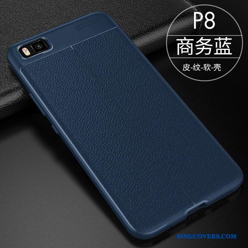 Huawei P8 Lite Ungdom Af Personlighed Beskyttelse Sort Telefon Etui Alt Inklusive Cover