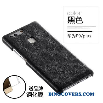 Huawei P9 Anti-fald Af Personlighed Trend Tilpas Telefon Etui Kreativ Ægte Læder
