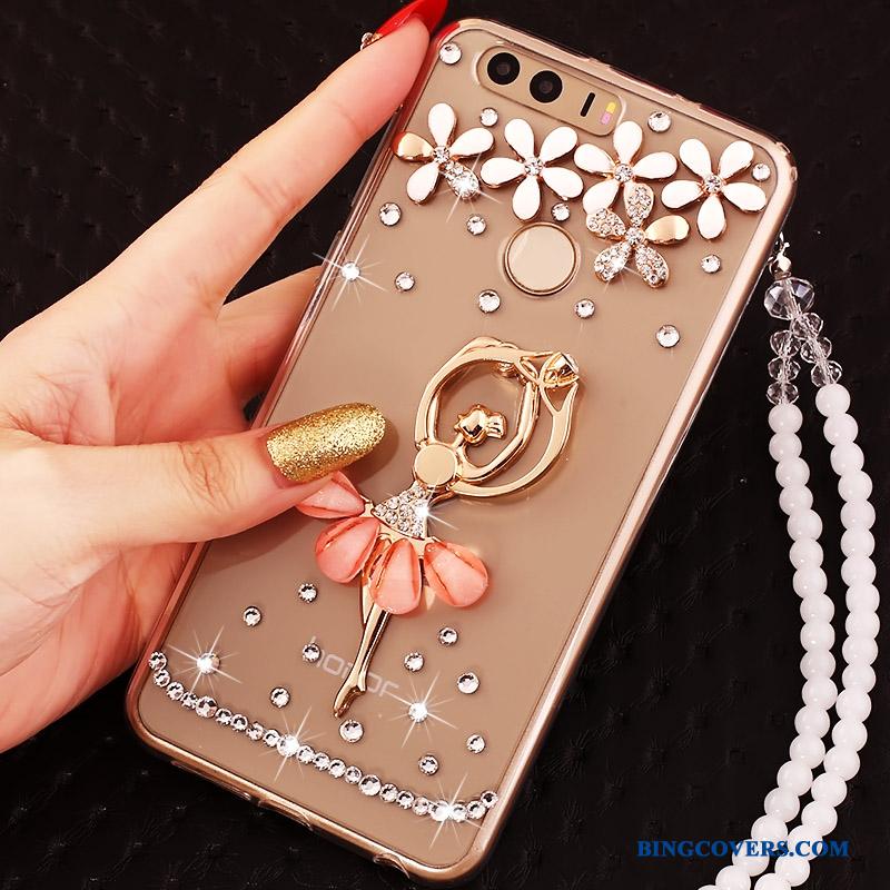 Huawei P9 Cover Telefon Etui Beskyttelse Anti-fald Ring Hængende Ornamenter Alt Inklusive
