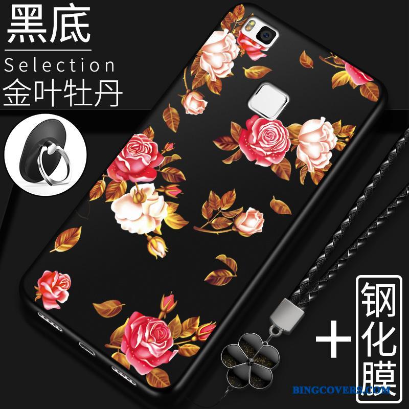 Huawei P9 Lite Blød Etui Telefon Silikone Ungdom Anti-fald Cover