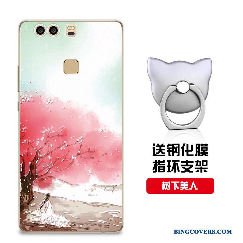 Huawei P9 Plus Anti-fald Mønster Alt Inklusive Etui Beskyttelse Blød Cover