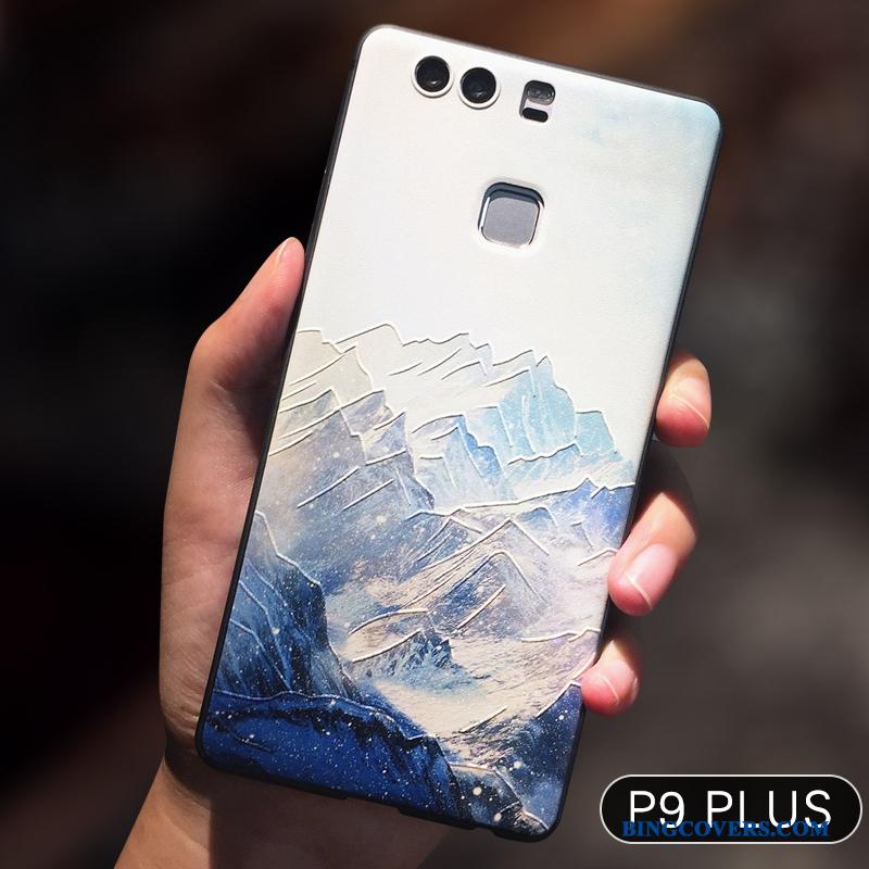 Huawei P9 Plus Anti-fald Telefon Etui Silikone Cover Alt Inklusive Relief Tynd
