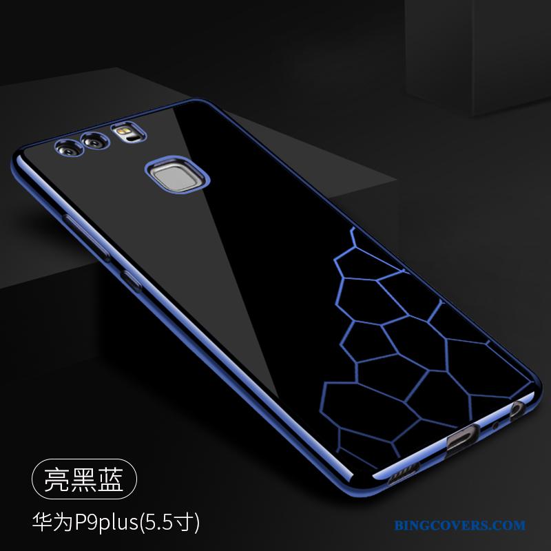 Huawei P9 Plus Beskyttelse Telefon Etui Kreativ Silikone Blød Blå Cover
