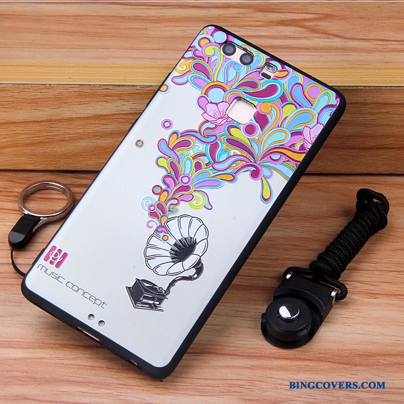 Huawei P9 Plus Blød Farve Anti-fald Etui Cover Mobiltelefon Telefon