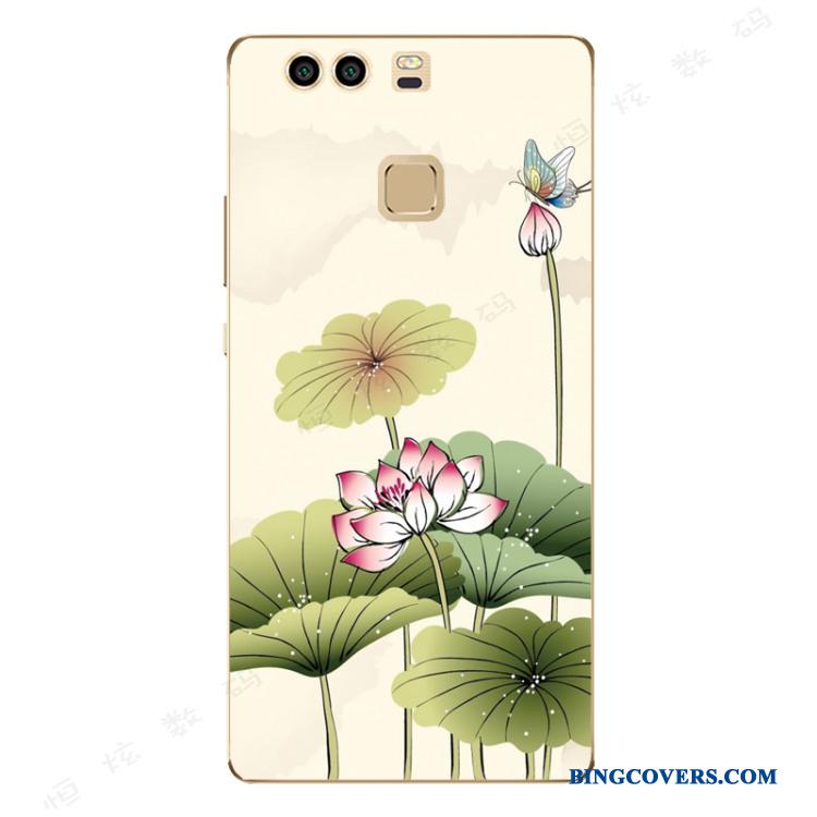 Huawei P9 Plus Silikone Af Personlighed Beskyttelse Etui Gul Telefon Cover