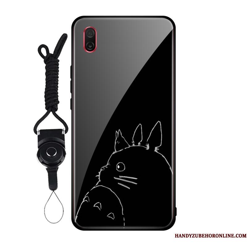 Huawei Y5 2019 Etui Mobiltelefon Tilpas Spejl Beskyttelse Scratch Lyserød Cover