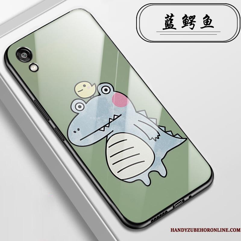 Huawei Y5 2019 Etui Net Red Cartoon Krokodille Beskyttelse Trend Lille Sektion Farve