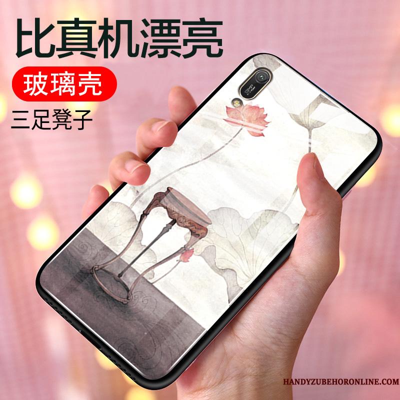 Huawei Y6 2019 Etui Cover Anti-fald Smukke Af Personlighed Spejl Silikone Beskyttelse