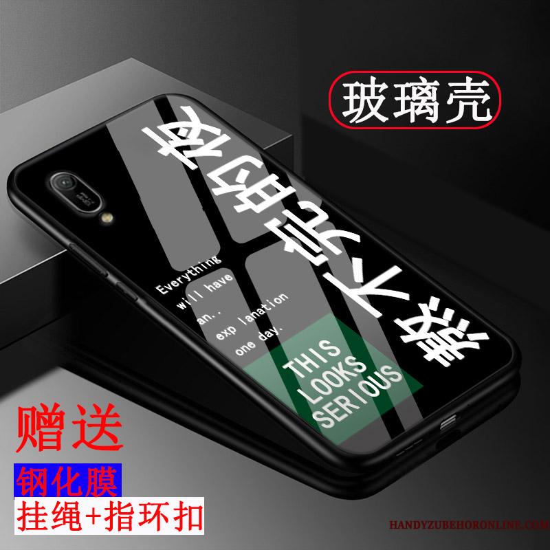 Huawei Y6 2019 Hærdning Etui Tilpas Telefon Glas Mønster Mobiltelefon