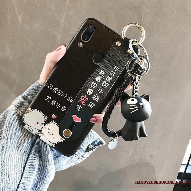 Huawei Y7 2019 Alt Inklusive Ungdom Cartoon Smuk Telefon Etui Trendy Kreativ