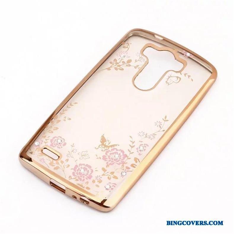 Lg G3 Rosa Guld Blød Telefon Etui Silikone Cover Trend Beskyttelse