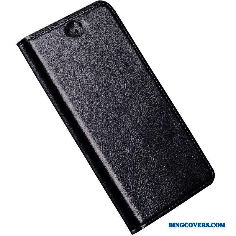 Lg Nexus 5x Lædertaske Telefon Etui Beskyttelse Clamshell Anti-fald Ægte Læder Cover