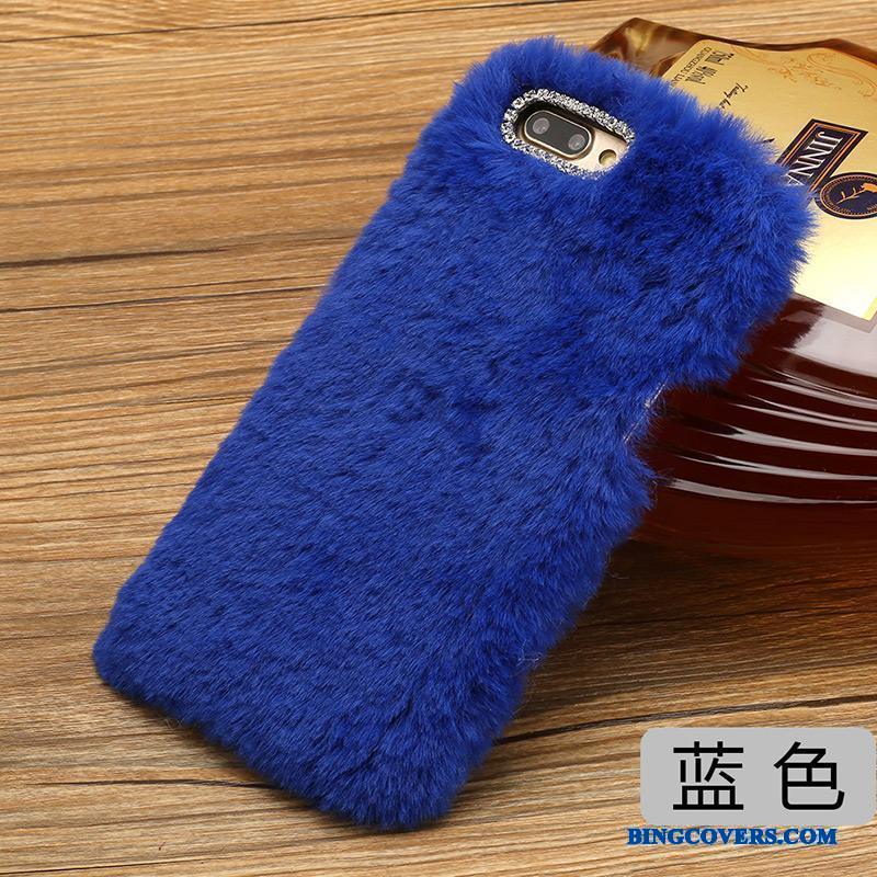 Lg Q6 Super Sødt Mode Blå Anti-fald Cover Telefon Etui Trendy