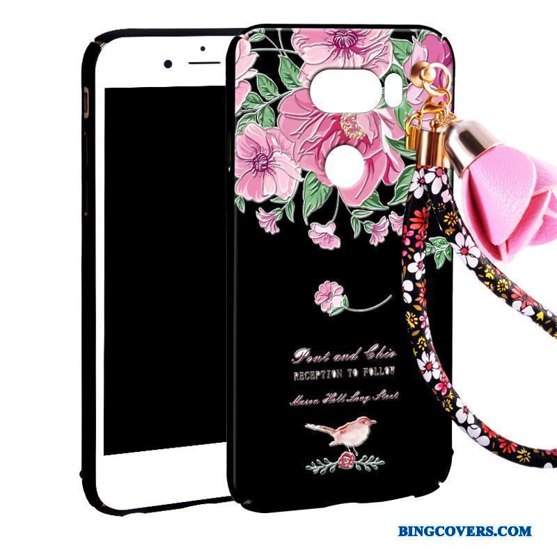 Lg V30 Beskyttelse Hængende Ornamenter Telefon Etui Cover Af Personlighed Alt Inklusive Anti-fald