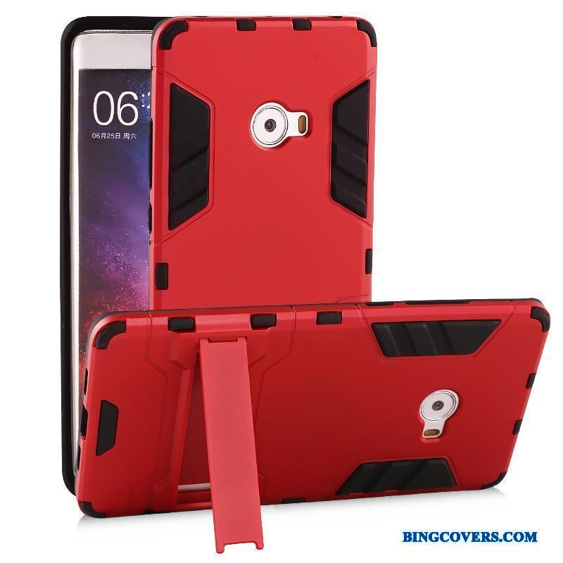 Mi Note 2 Cover Support Beskyttelse Lille Sektion Rød Telefon Etui Silikone