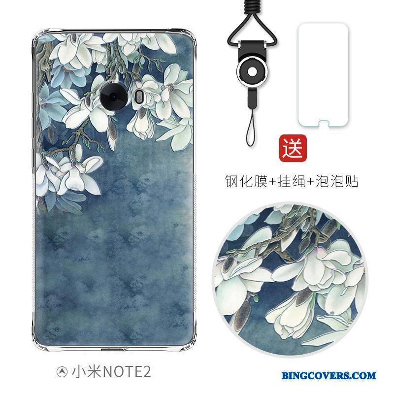 Mi Note 2 Etui Smuk Silikone Kreativ Lyserød Anti-fald Cover Gasbag