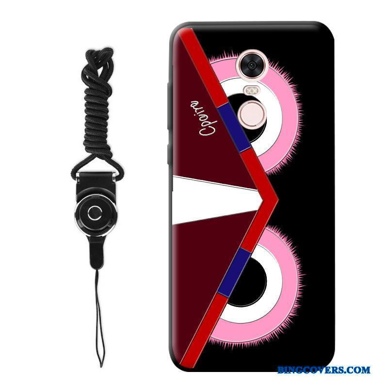 Mi Note 3 Af Personlighed Kreativ Nubuck Rød Telefon Etui Alt Inklusive Trendy