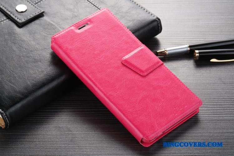Mi Note 3 Cover Mobiltelefon Beskyttelse Clamshell Rød Telefon Etui Trend